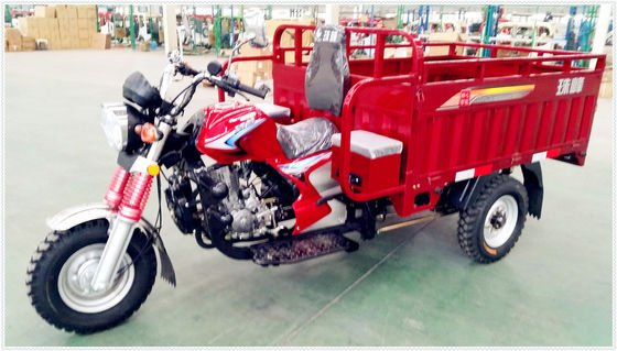 Τρι μοτοσικλέτα 150CC 175CC 200CC ροδών φορτίου βαριών φορτίων